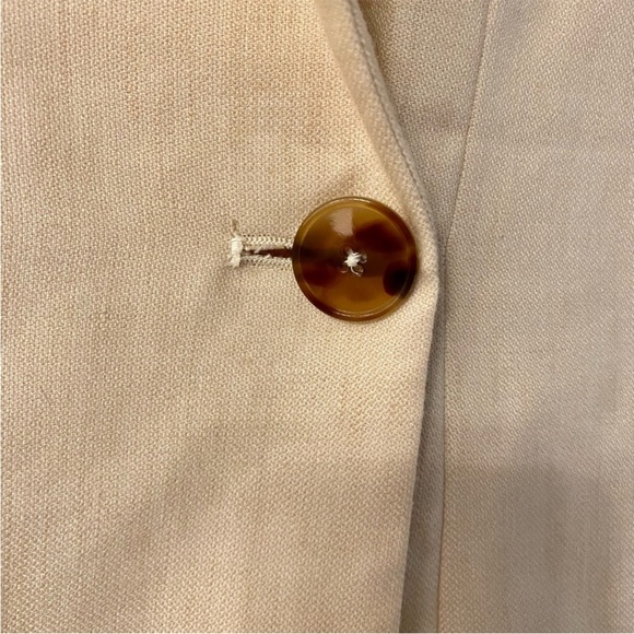 ⭐Ralph Lauren Black Label Cream Linen Blend Dress - Picture 7 of 10